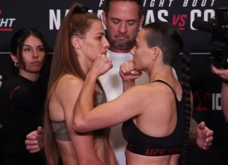 Jasmine Jasudavicius and Fatima Kline, UFC Denver