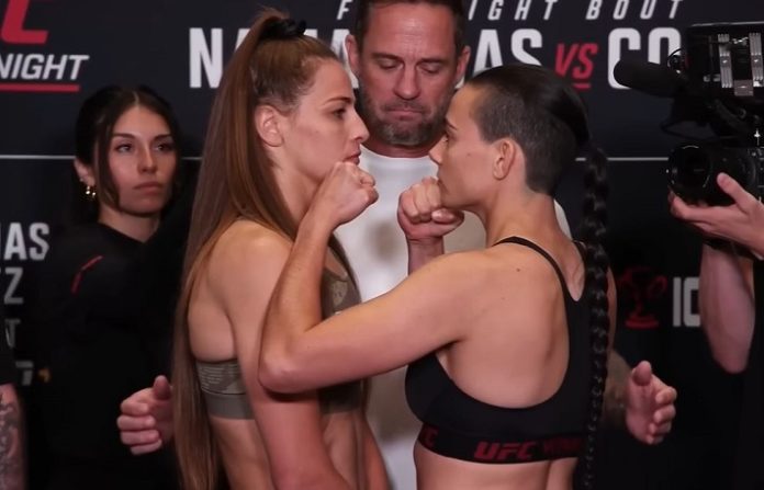 Jasmine Jasudavicius and Fatima Kline, UFC Denver