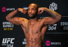 Leon Edwards, UFC 304