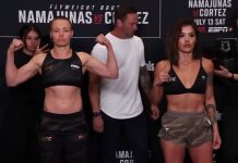 Rose Namajunas and Tracy Cortez, UFC Denver