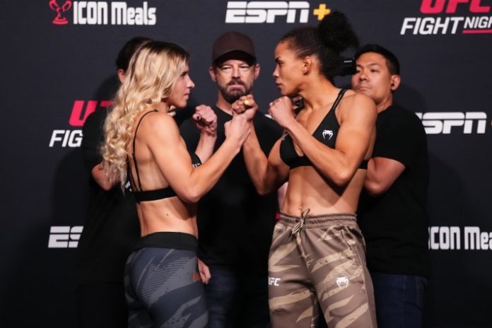 Miranda Maverick and Dione Barbosa, UFC Vegas 94