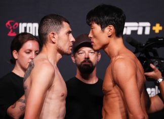 Steve Garcia and Seung-Woo Choi, UFC Vegas 94