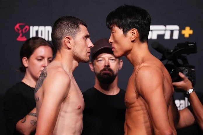 Steve Garcia and Seung-Woo Choi, UFC Vegas 94