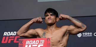 Angad Bisht, Road to UFC 3