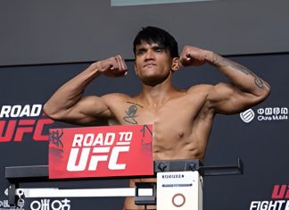 Angad Bisht, Road to UFC 3