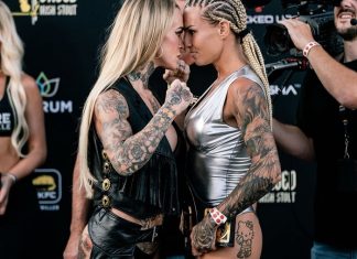 Britain Hart and Taylor Starling, BKFC 63 weigh-in