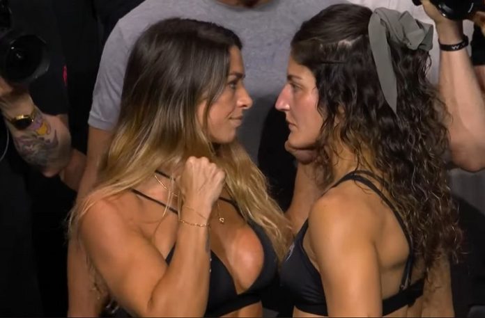 Mackenzie Dern and Loopy Godinez, UFC Abu Dhabi