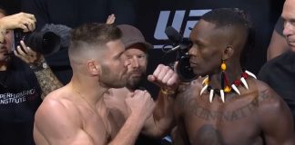 Dricus Du Plessis and Israel Adesanya, UFC 305