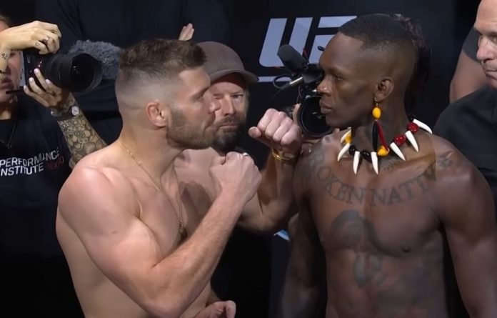 Dricus Du Plessis and Israel Adesanya, UFC 305