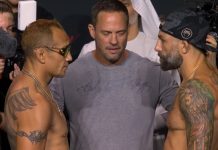 Tony Ferguson and Michael Chiesa, UFC Abu Dhabi