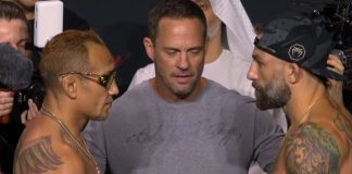 Tony Ferguson and Michael Chiesa, UFC Abu Dhabi