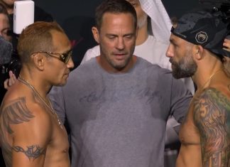 Tony Ferguson and Michael Chiesa, UFC Abu Dhabi