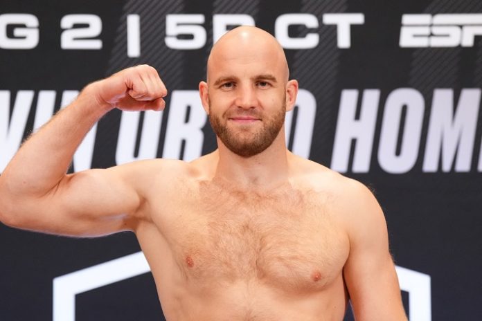 Denis Goltsov, PFL Nashville weigh-in