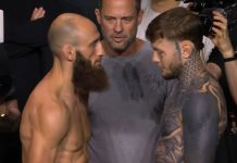 Guram Kutateladze and Jordan Vucenic, UFC Abu Dhabi