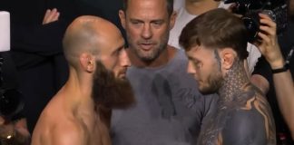 Guram Kutateladze and Jordan Vucenic, UFC Abu Dhabi