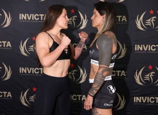 Jennifer Maia and Mayra Cantuária, Invicta FC 56