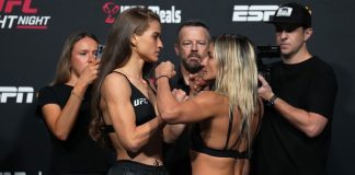 Stephanie Luciano and Talita Alencar, UFC Vegas 95