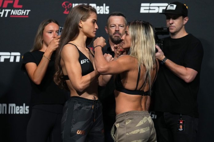 Stephanie Luciano and Talita Alencar, UFC Vegas 95