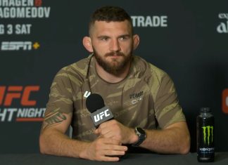 Michal Oleksiejczuk, UFC Abu Dhabi