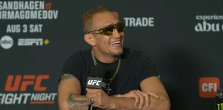 Tony Ferguson, UFC Abu Dhabi