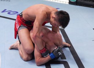 Toshiomi Kazama and Charalampos Grigoriou, UFC Vegas 95