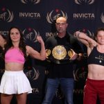 Elisandra "Lili" Ferreira and. Andressa Romero, Invicta FC 57 weigh-in