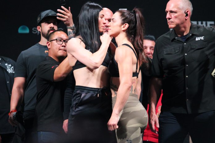 Irene Aldana and Norma Dumont, UFC 306