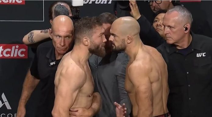 Ion Cutelaba and Ivan Erslan, UFC Paris