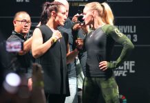 Alexa Grasso and Valentina Shevchenko, UFC 306