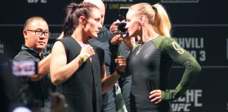 Alexa Grasso and Valentina Shevchenko, UFC 306