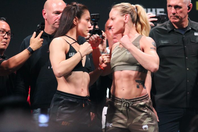 Alexa Grasso and Valentina Shevchenko, UFC 306