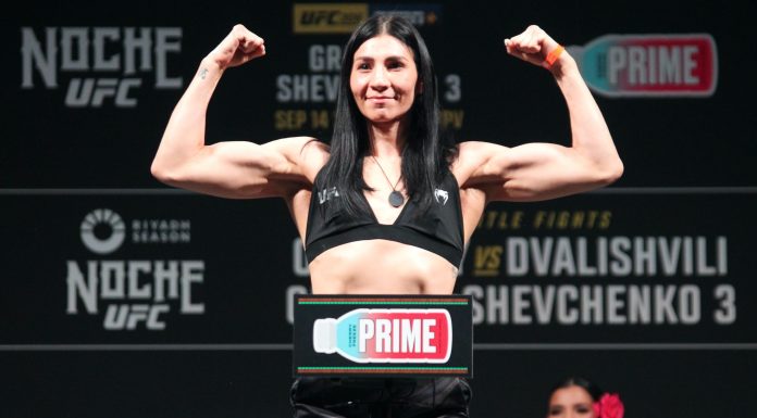 Former UFC Title Challenger Irene Aldana Retires In Order to “Prioritize My Health” Irene Aldana UFC