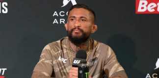 Joanderson Brito, UFC Paris 2024 media day