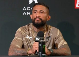 Joanderson Brito, UFC Paris 2024 media day