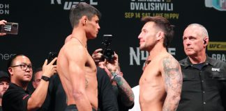 Daniel Zellhuber and Esteban Ribovics, UFC 306