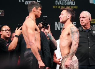 Daniel Zellhuber and Esteban Ribovics, UFC 306