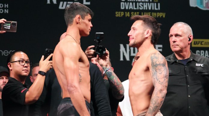 Daniel Zellhuber and Esteban Ribovics, UFC 306