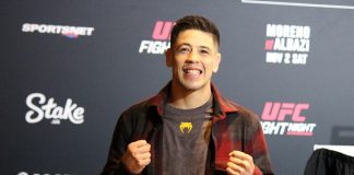 Brandon Moreno, UFC Edmonton