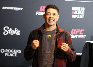 Brandon Moreno, UFC Edmonton