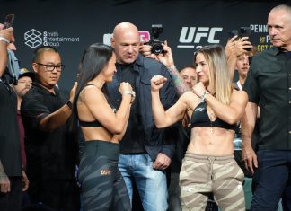 Carla Esparza and Tecia Pennington, UFC 307