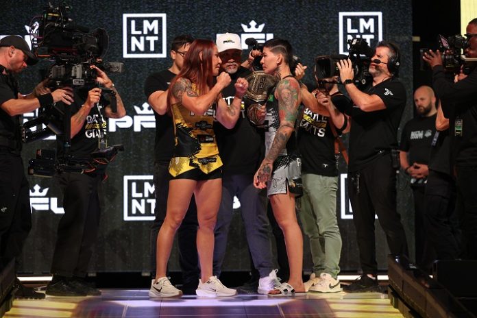 Cris Cyborg and Larissa Pacheco, PFL