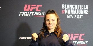 Erin Blanchfield, UFC Edmonton