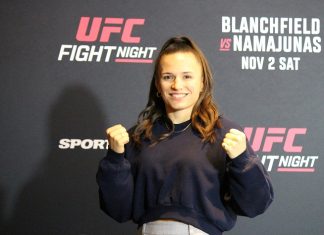 Erin Blanchfield, UFC Edmonton