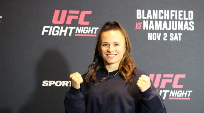 Erin Blanchfield, UFC Edmonton