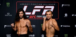 Justin Wetzell and Bekhzod Usmonov LFA 195