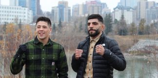 Brandon Moreno and Amir Albazi, UFC Edmonton