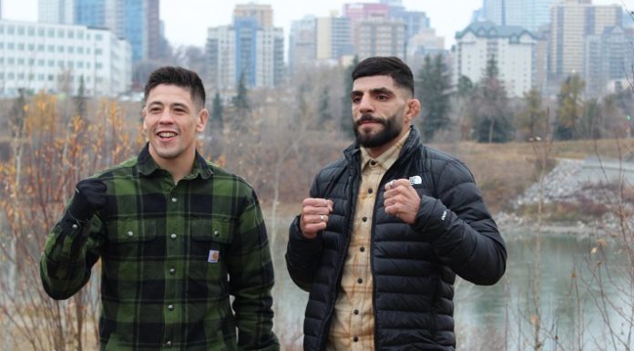 Brandon Moreno and Amir Albazi, UFC Edmonton