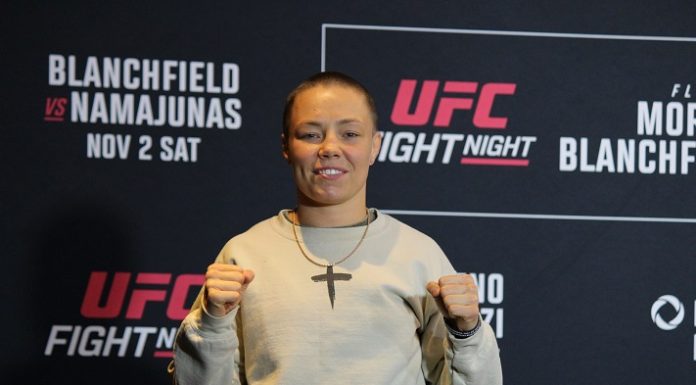 Rose Namajunas, UFC Edmonton