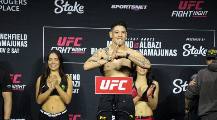 Brandon Moreno, UFC Edmonton