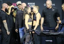 Erin Blanchfield and Rose Namajunas, UFC Edmonton